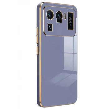 Newface Xiaomi Mi 11 Ultra Kılıf Volet Silikon - Mavi