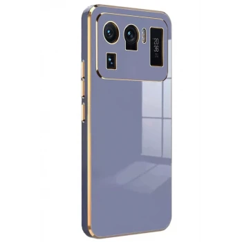 Newface Xiaomi Mi 11 Ultra Kılıf Volet Silikon - Mavi