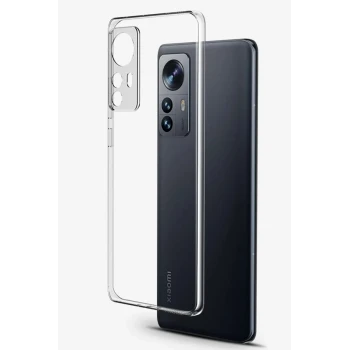 Newface Xiaomi Mi 12 Lite Kılıf Lüx Şeffaf Silikon