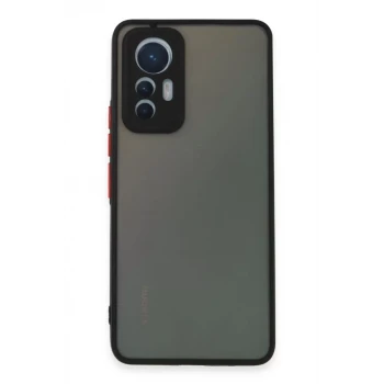 Newface Xiaomi Mi 12 Lite Kılıf Montreal Silikon Kapak - Siyah