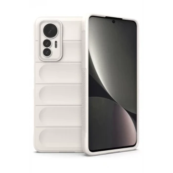 Newface Xiaomi Mi 12 Lite Kılıf Optimum Silikon - Krem