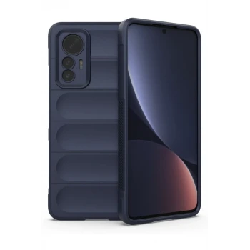 Newface Xiaomi Mi 12 Lite Kılıf Optimum Silikon - Lacivert