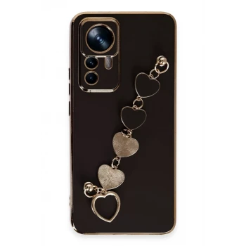 Newface Xiaomi Mi 12T Pro Kılıf Esila Silikon - Siyah