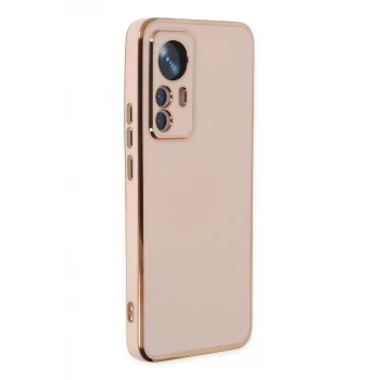 Newface Xiaomi Mi 12T Pro Kılıf Volet Silikon - Pembe