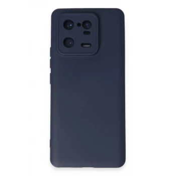 Newface Xiaomi Mi 13 Pro Kılıf Nano içi Kadife Silikon - Lacivert