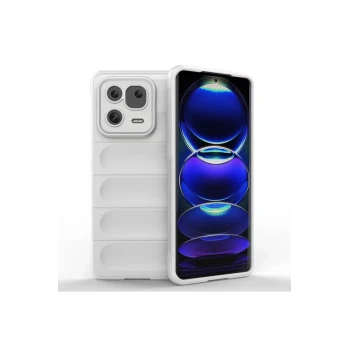 Newface Xiaomi Mi 13 Pro Kılıf Optimum Silikon - Krem