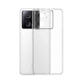 Newface Xiaomi Mi 13T Pro Kılıf Lüx Şeffaf Silikon