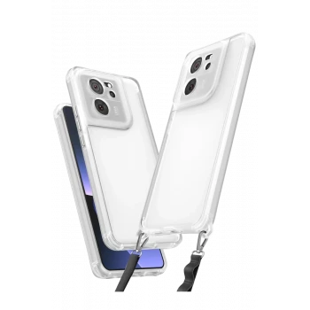 Newface Xiaomi Mi 13T Pro Kılıf Penta Silikon Kılıf - Şeffaf