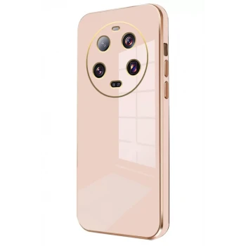 Newface Xiaomi Mi 14 Ultra Kılıf Volet Silikon - Pembe
