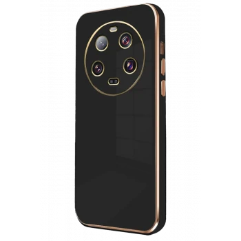 Newface Xiaomi Mi 14 Ultra Kılıf Volet Silikon - Siyah