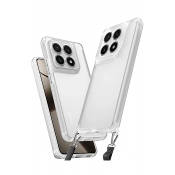 Newface Xiaomi Mi 14T Pro Kılıf Penta Silikon Kılıf - Şeffaf