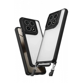 Newface Xiaomi Mi 14T Pro Kılıf Penta Silikon Kılıf - Siyah
