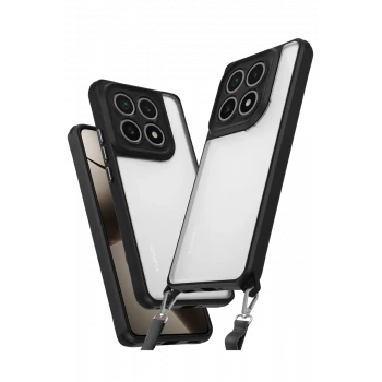 Newface Xiaomi Mi 14T Pro Kılıf Penta Silikon Kılıf - Siyah