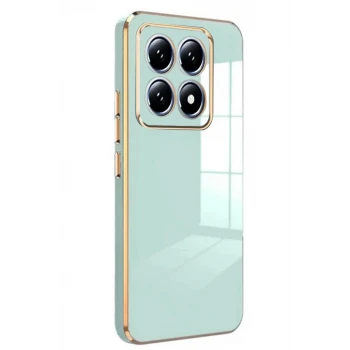 Newface Xiaomi Mi 14T Pro Volet Silikon - Açık Yeşil