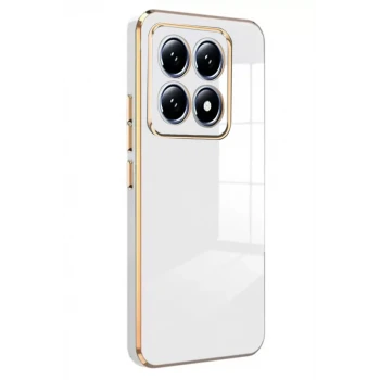 Newface Xiaomi Mi 14T Pro Volet Silikon - Beyaz