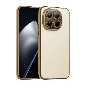 Newface Xiaomi Mi 15 Razer Lensli Silikon - Gold