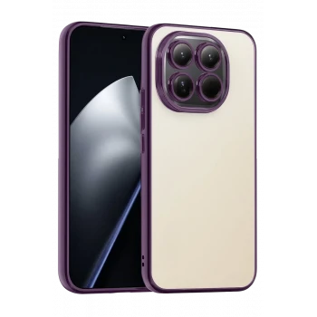 Newface Xiaomi Mi 15 Razer Lensli Silikon - Mor