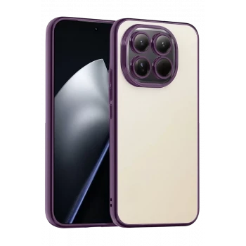 Newface Xiaomi Mi 15 Razer Lensli Silikon - Mor