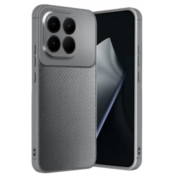 Newface Xiaomi Mi 15T Auto Focus Karbon Kapak - Gri