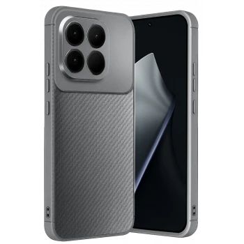 Newface Xiaomi Mi 15T Auto Focus Karbon Kapak - Gri