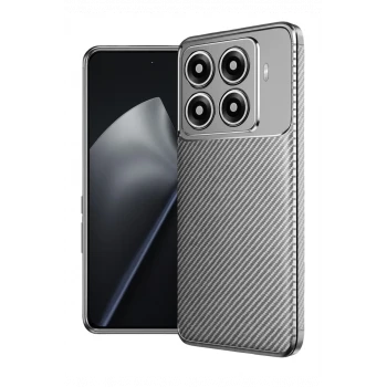 Newface Xiaomi Mi 15T Pro Auto Focus Karbon Kapak - Gri