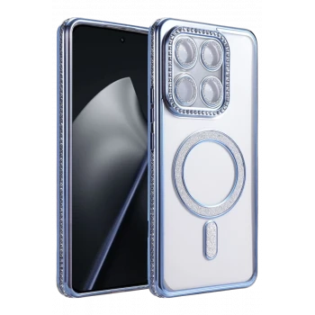 Newface Xiaomi Mi 15T Pro Joke Simli Magneticsafe Kılıf - Mavi