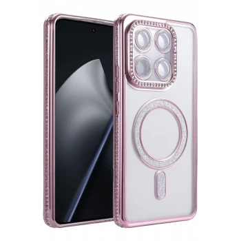 Newface Xiaomi Mi 15T Pro Joke Simli Magneticsafe Kılıf - Pembe