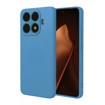 Newface Xiaomi Mi 15T Pro Nano içi Kadife Silikon - Mavi