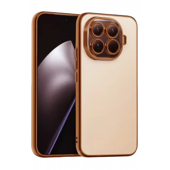 Newface Xiaomi Mi 15T Pro Razer Lensli Silikon - Çöl Titanyum