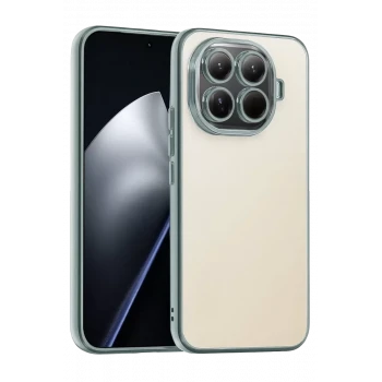 Newface Xiaomi Mi 15T Pro Razer Lensli Silikon - Gümüş