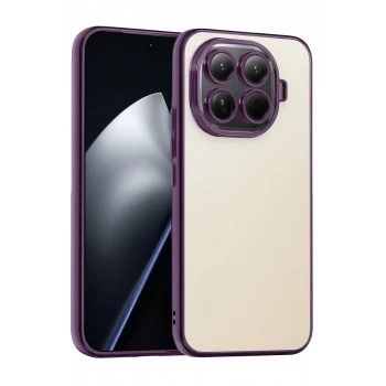 Newface Xiaomi Mi 15T Pro Razer Lensli Silikon - Mor