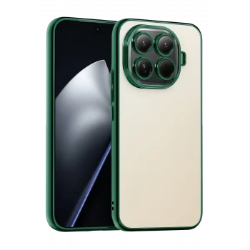 Newface Xiaomi Mi 15T Pro Razer Lensli Silikon - Yeşil