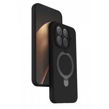 Newface Xiaomi Mi 15T Pro Regal Magsafe Standlı Kapak - Siyah