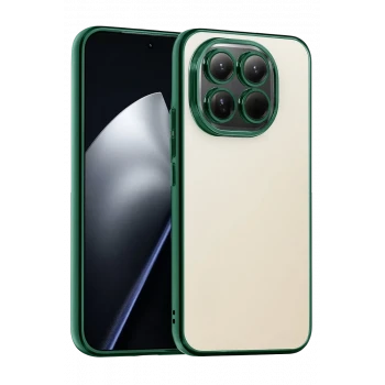 Newface Xiaomi Mi 15T Razer Lensli Silikon - Yeşil