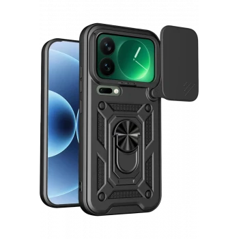 Newface Xiaomi Mi 17 Pro Max Pars Lens Yüzüklü Silikon - Siyah