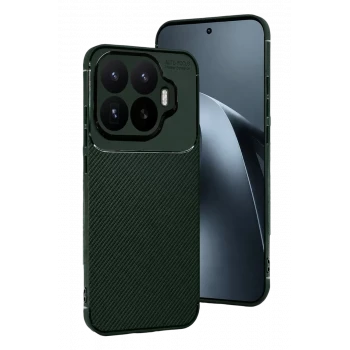 Newface Xiaomi Mi 17T Auto Focus Karbon Kapak - Koyu Yeşil