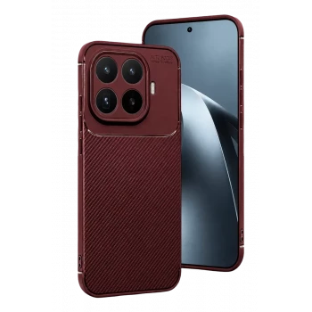 Newface Xiaomi Mi 17T Pro Auto Focus Karbon Kapak - Bordo