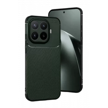 Newface Xiaomi Mi 17T Pro Auto Focus Karbon Kapak - Koyu Yeşil