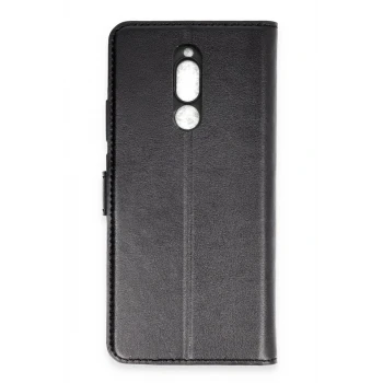 Newface Xiaomi Mi 8 Trend S Plus Kapaklı Kılıf - Siyah