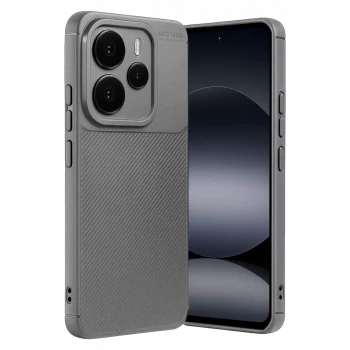 Newface Xiaomi Note 14 5G Auto Focus Karbon Kapak - Gri