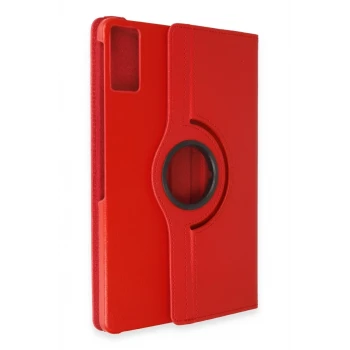 Newface Xiaomi Pad 6 Kılıf 360 Tablet Deri Kılıf - Kırmızı
