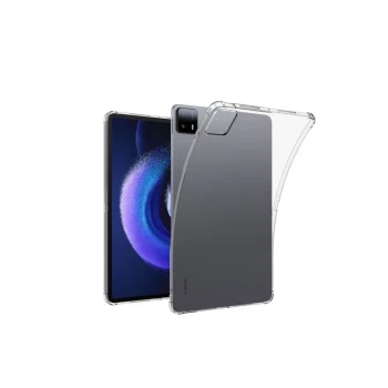 Newface Xiaomi Pad 6 Kılıf Anti Shock Tablet Silikon - Şeffaf