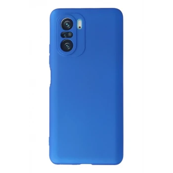Newface Xiaomi Poco F3 Kılıf First Silikon - Mavi