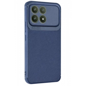 Newface Xiaomi Poco F8 Pro Auto Focus Karbon Kapak - Lacivert
