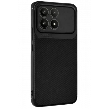 Newface Xiaomi Poco F8 Pro Auto Focus Karbon Kapak - Siyah
