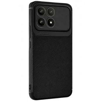 Newface Xiaomi Poco F8 Pro Auto Focus Karbon Kapak - Siyah