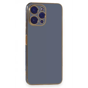 Newface Xiaomi Poco M6 Pro 5G Kılıf Volet Silikon - Mavi