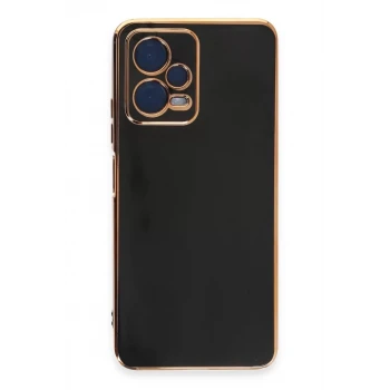 Newface Xiaomi Poco X5 5G Kılıf Volet Silikon - Siyah