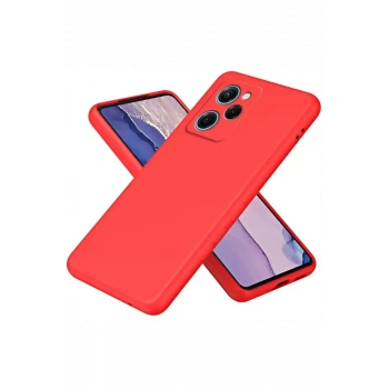 Newface Xiaomi Poco X5 Pro 5G Nano içi Kadife Silikon - Kırmızı