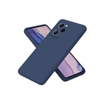 Newface Xiaomi Poco X5 Pro 5G Nano içi Kadife Silikon - Lacivert
